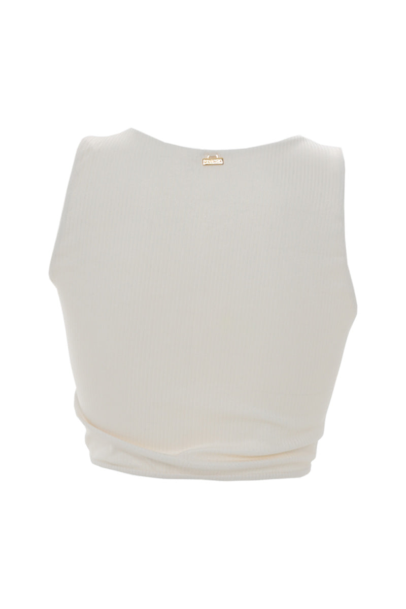Crop Top Marfil Dazzling