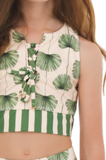 Bikini Set Reversible Niña Abanico