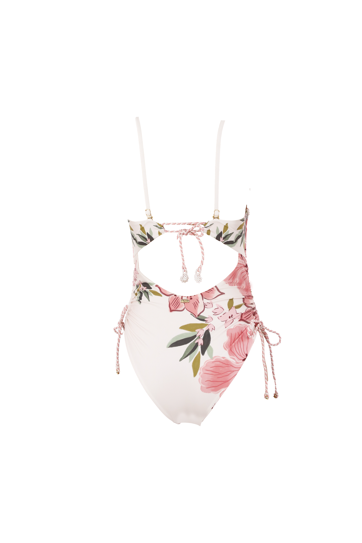 Aloha Strapless One Piece Swimsuit