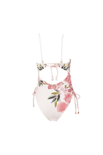 Aloha Strapless One Piece Swimsuit