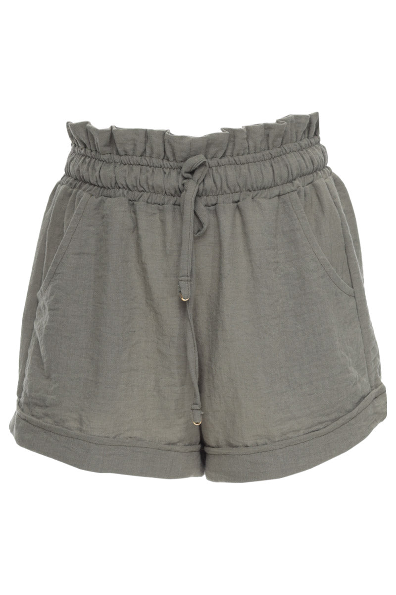 Short Verde Art Deco