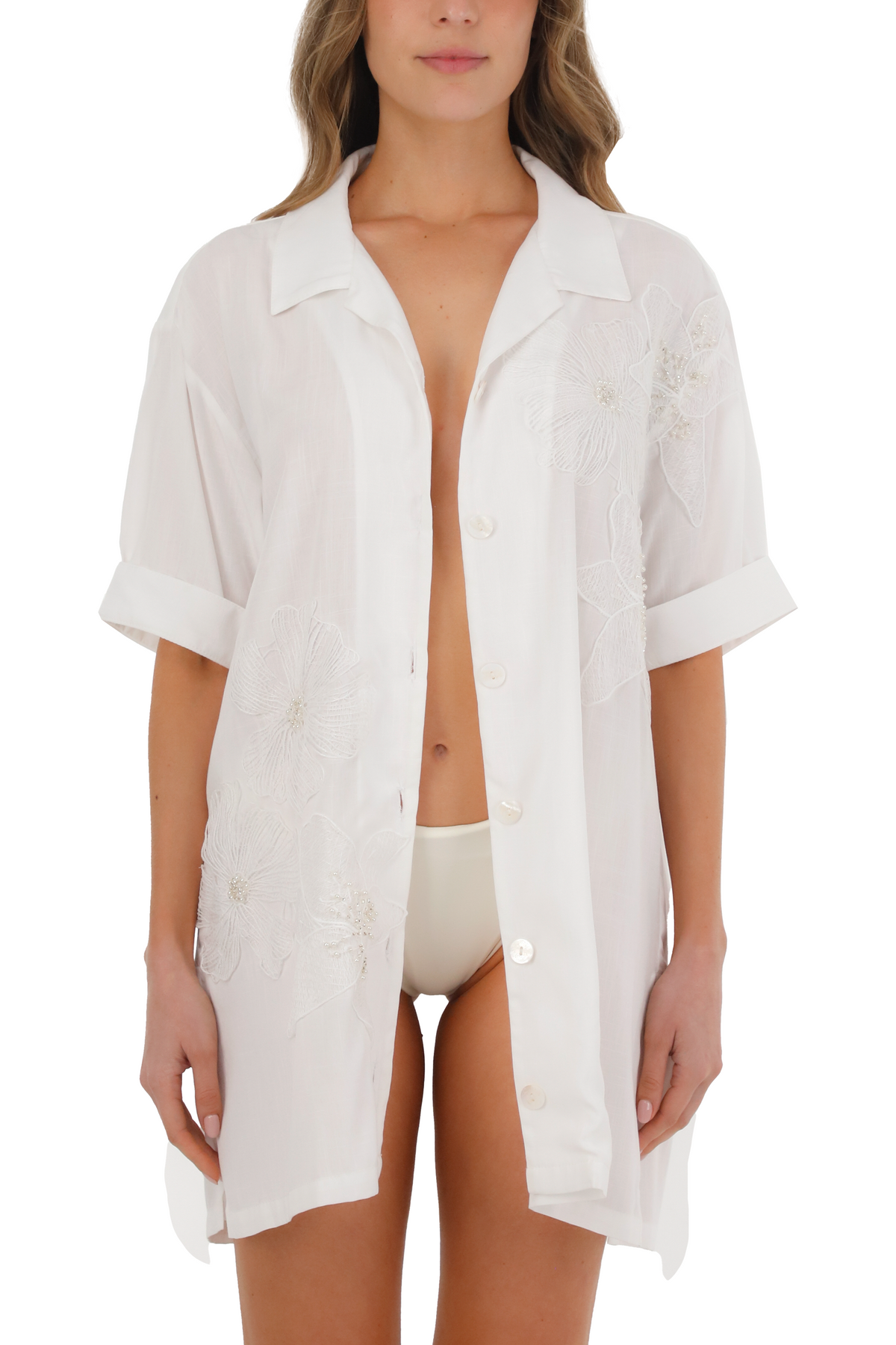Camisa Marfíl Aurora
