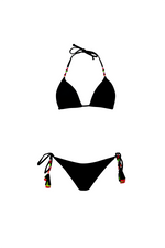 Bicolor Triangle Top