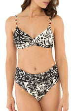 Panty Tiro Alto Bicolor