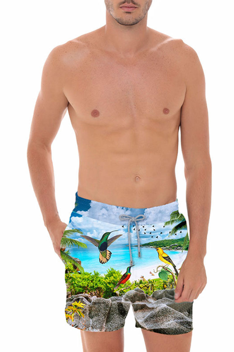 Pantaloneta Hombre Birds