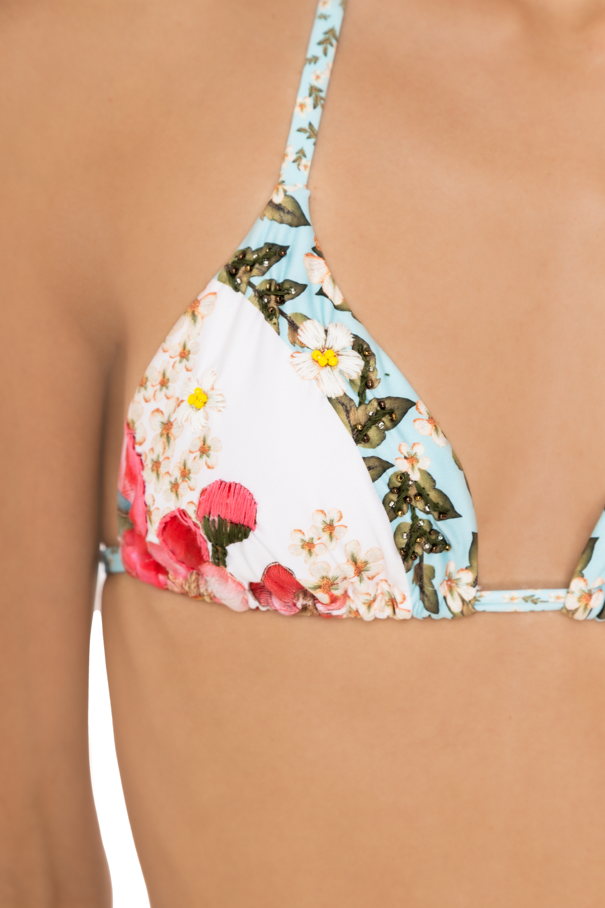 Bloom Bicolor Triangle Top