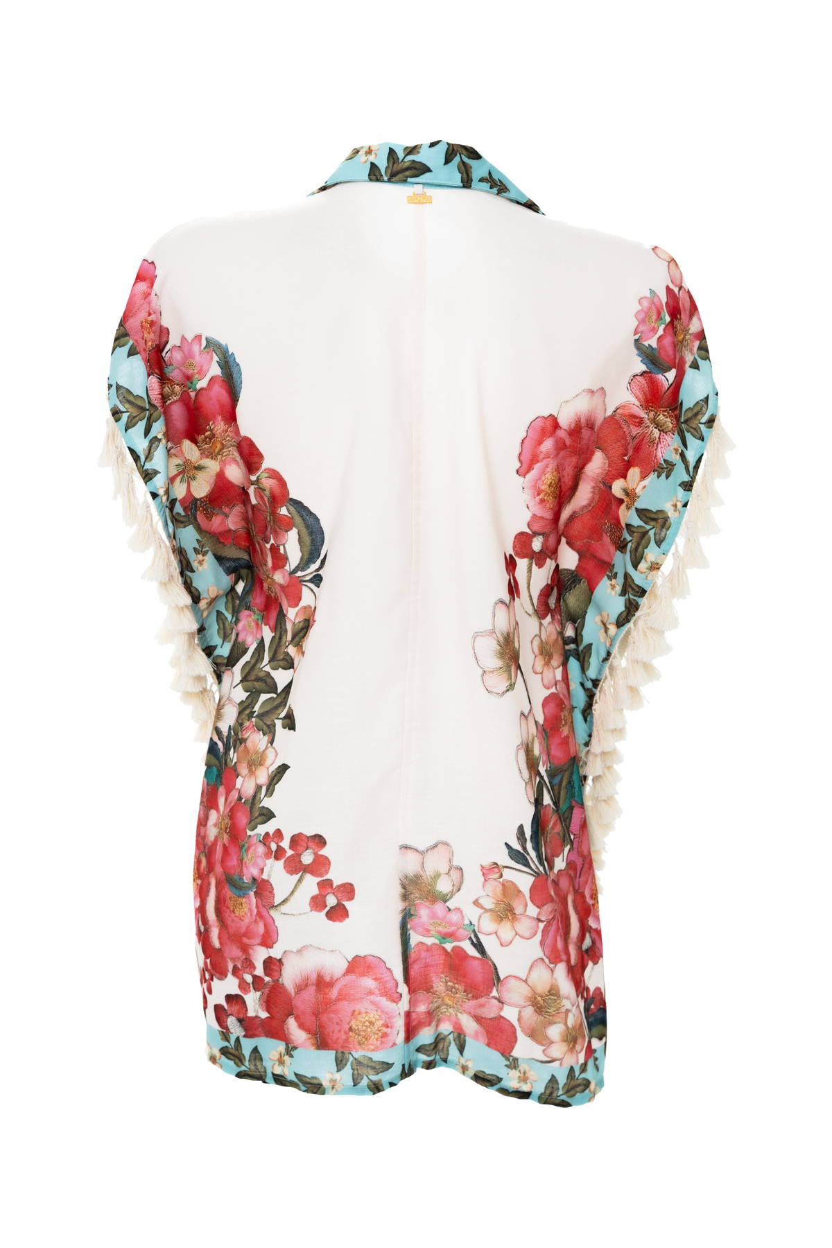 Bloom Printed Pom Pom Shirt