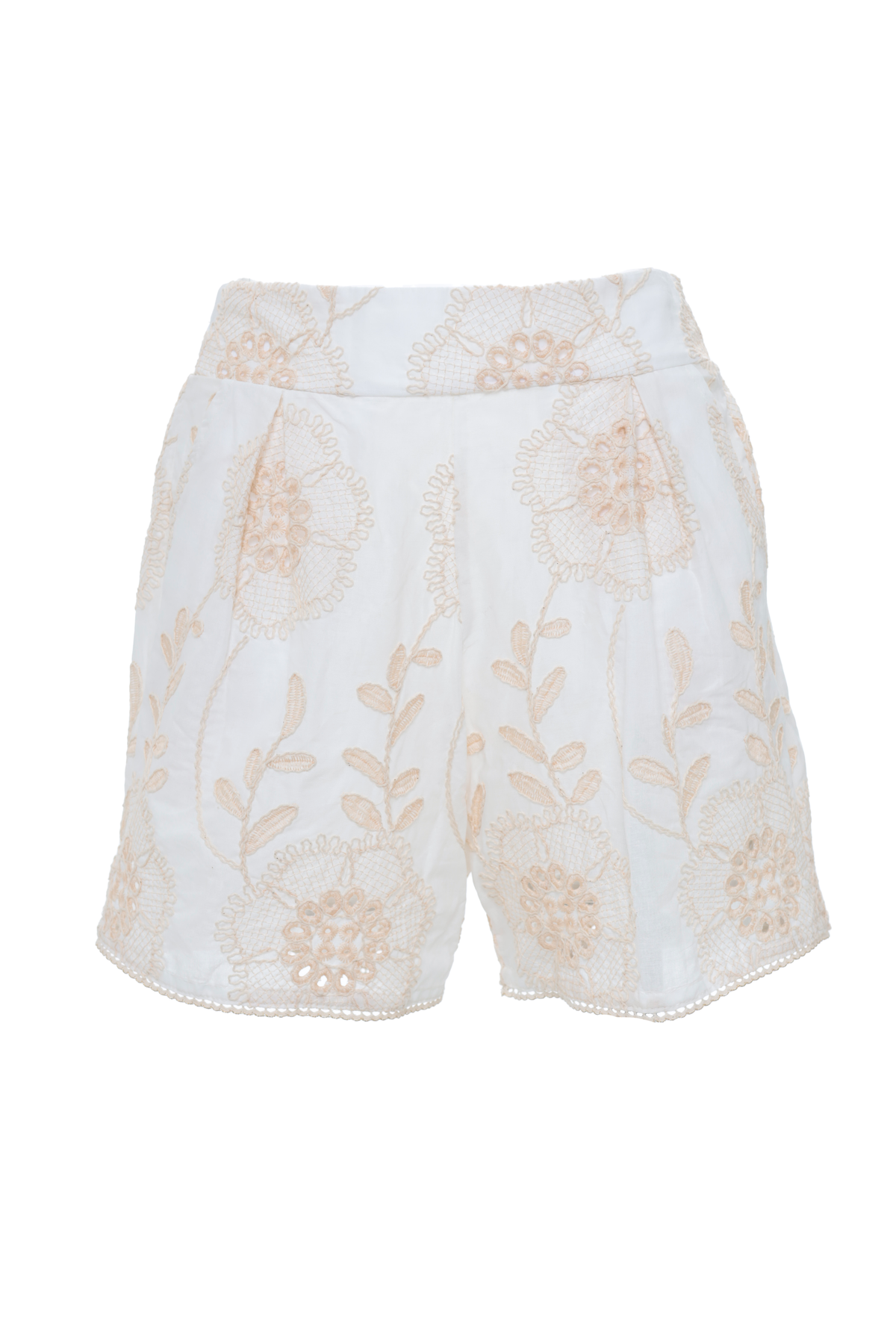 Bloom Ivory Eyelet Shorts