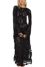 Vestido Tejido Negro Bloom