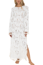 Vestido Tejido Marfíl Bloom