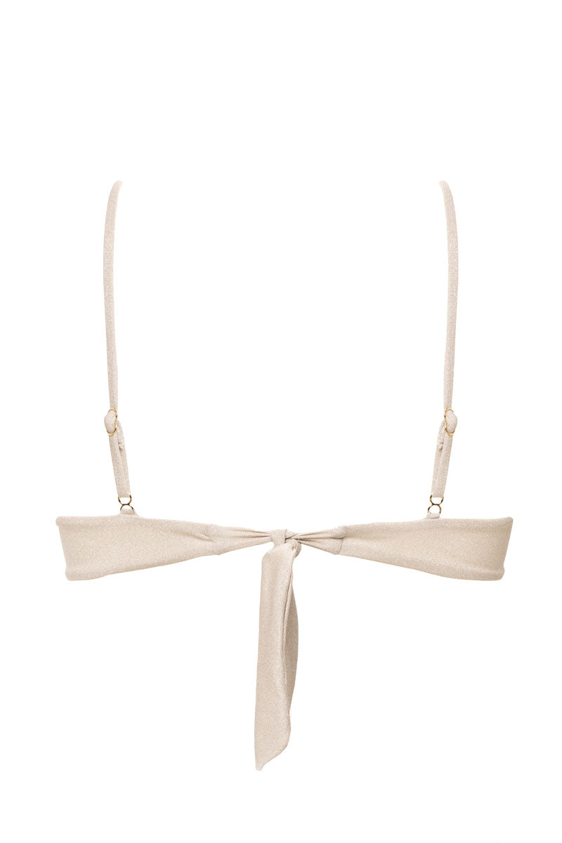 Top con Aros Beige Bright