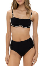 Bright Black High Waist Bottom