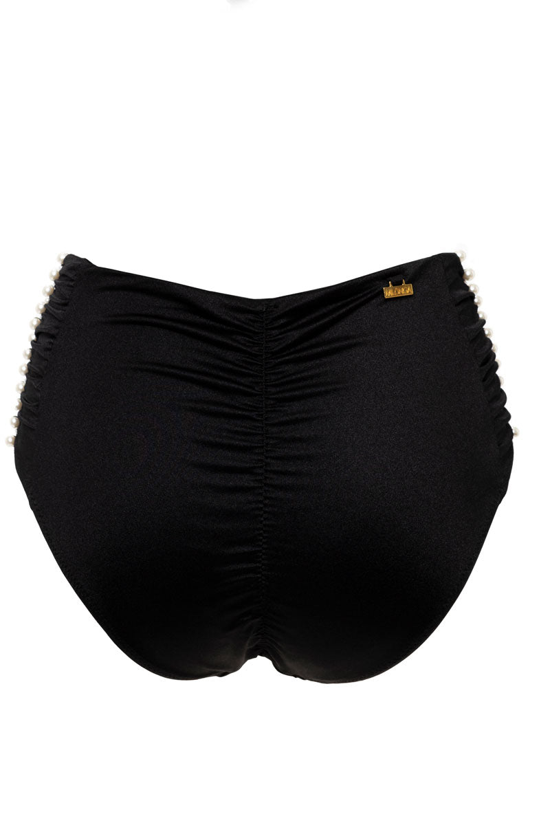 Bright Black High Waist Bottom