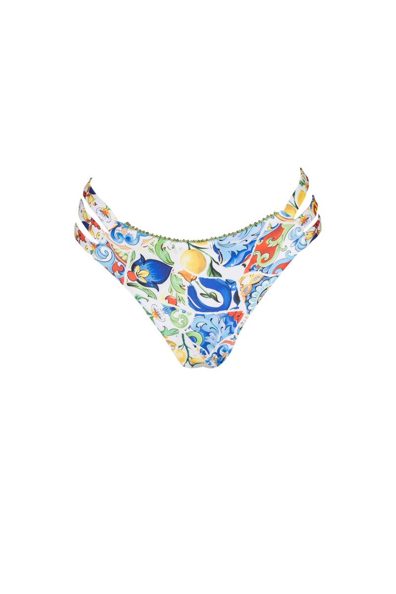 Panty Silueta Básica con Detalles Capri