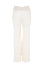 Pantalón Tejido Marfíl Copacabana