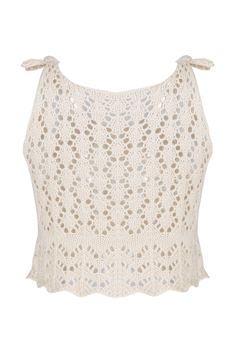 Crop Top Marfil Desert