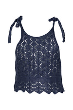 Desert Blue Crop Top