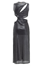Vestido Glossy Gris Discocore