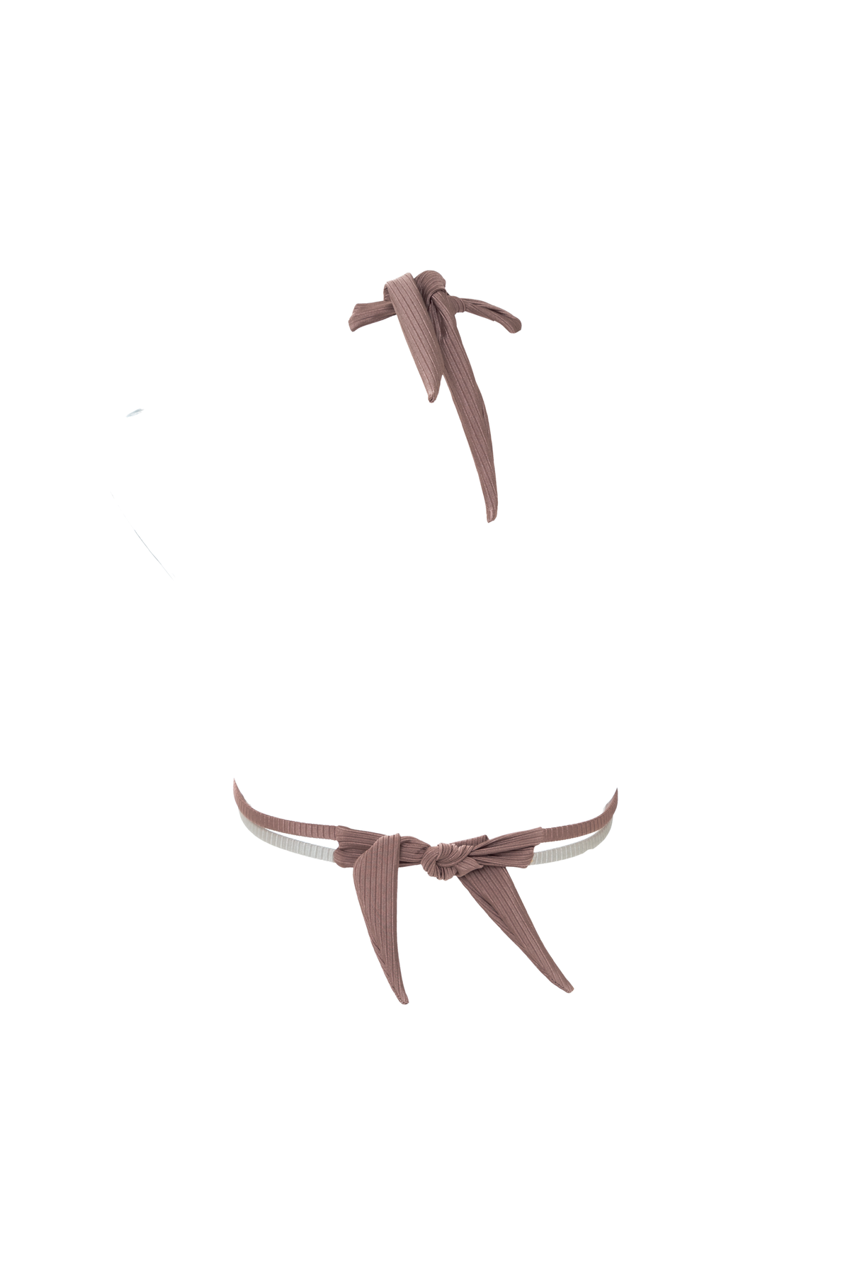 Top Triángulo Bicolor Glam