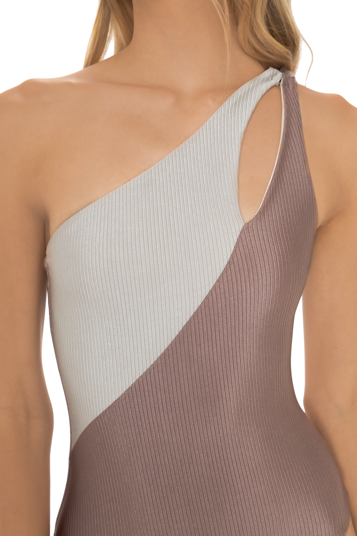 Entero Asimétrico Bicolor Glam