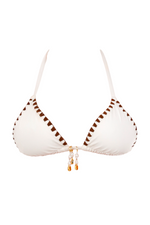 Isadora Ivory Triangle Top