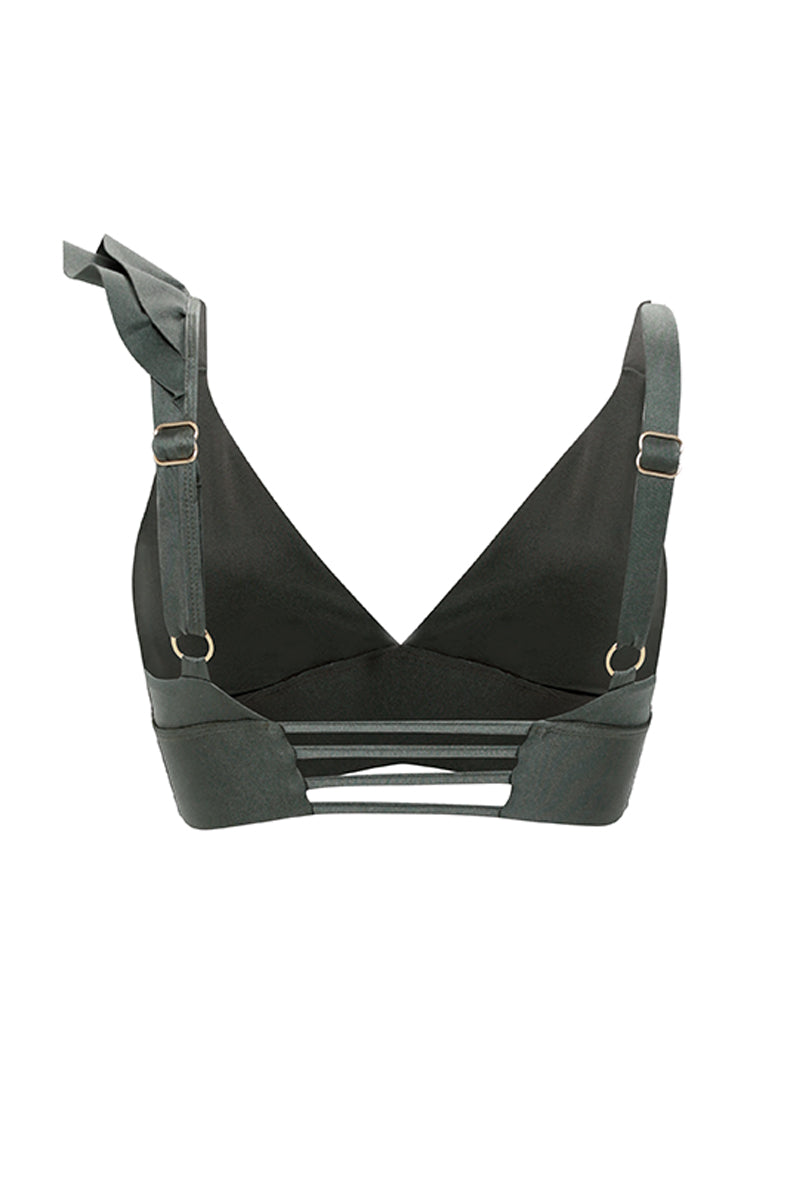 Top Halter Verde Luxury