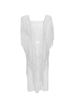 Cover Up Flecos Corto Marfil Luxury