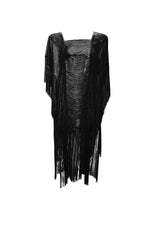Cover Up Flecos Corto Negro Luxury