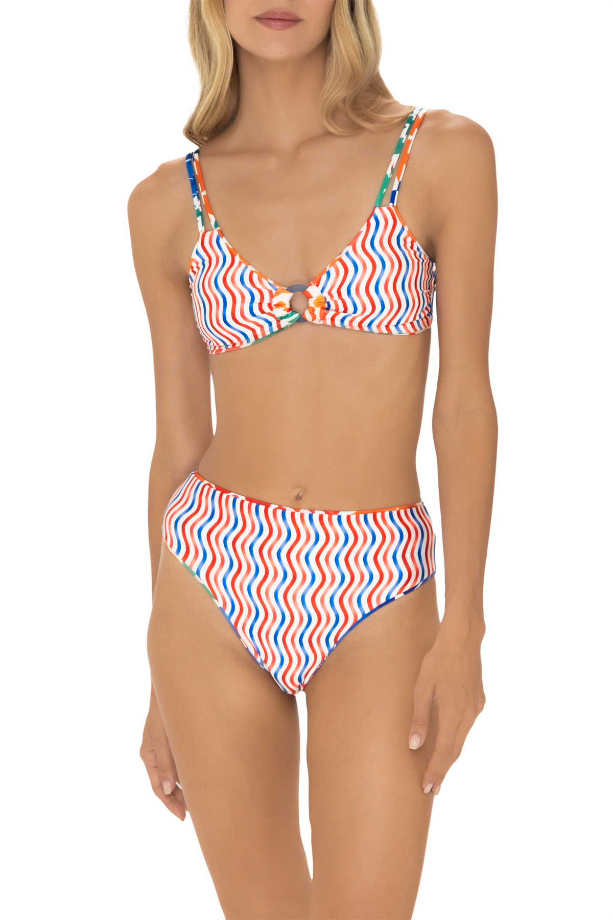 Seashells High Waist Bottom