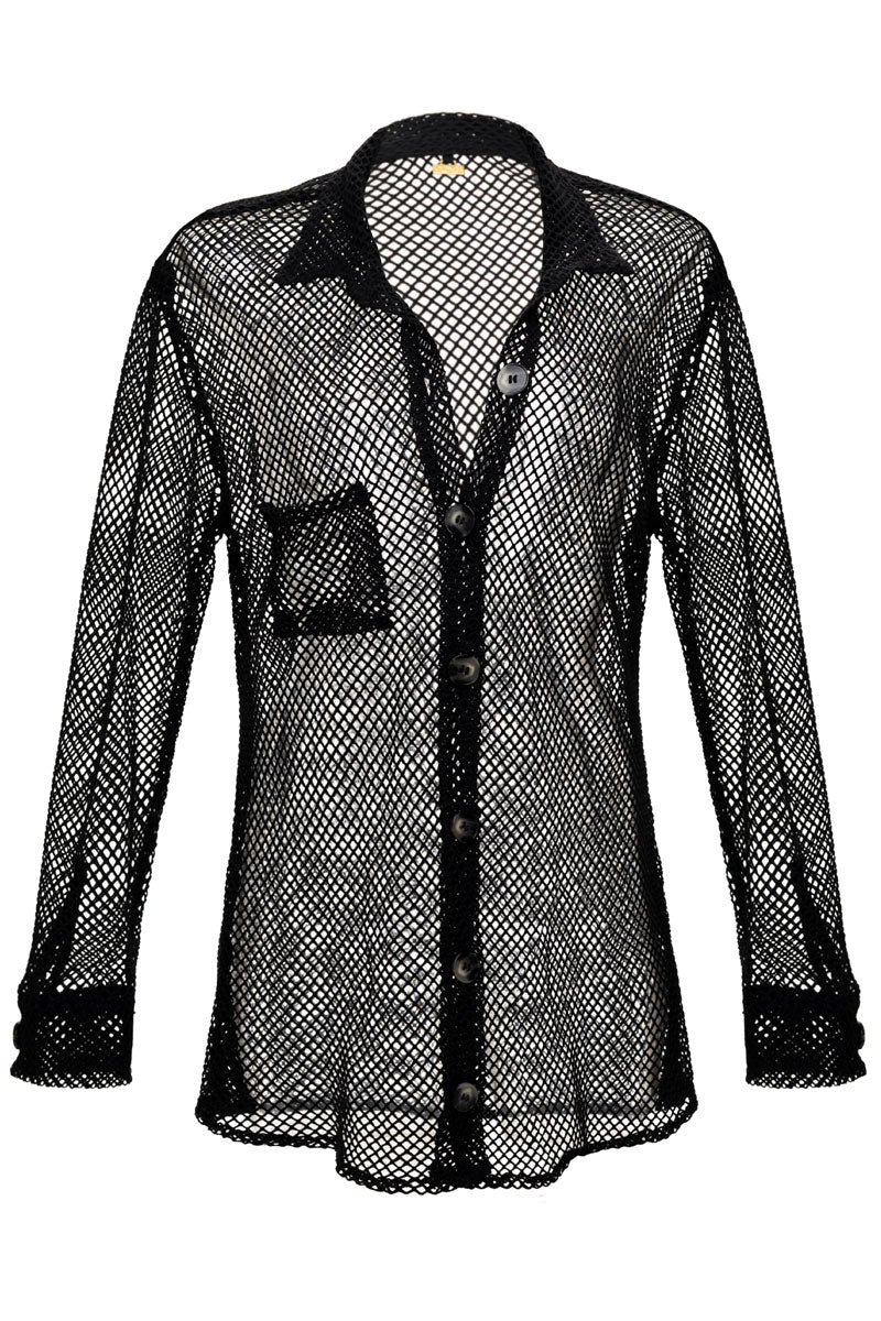 Mistico Black Mesh Cover Up