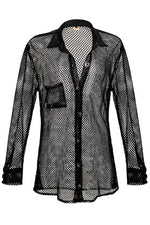 Mistico Black Mesh Cover Up