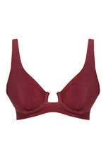 Top Con aros Vino Oceanía