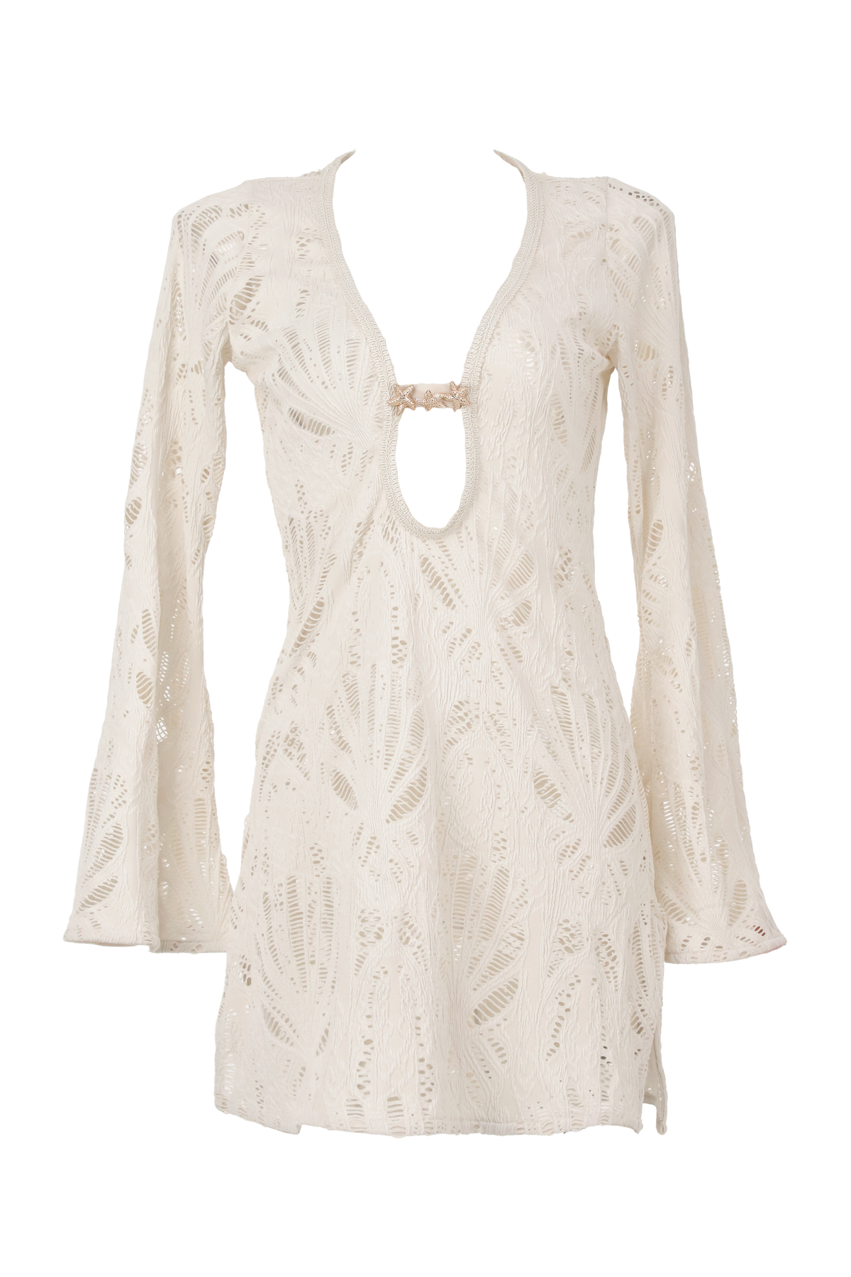 Vestido Marfil Oceanía