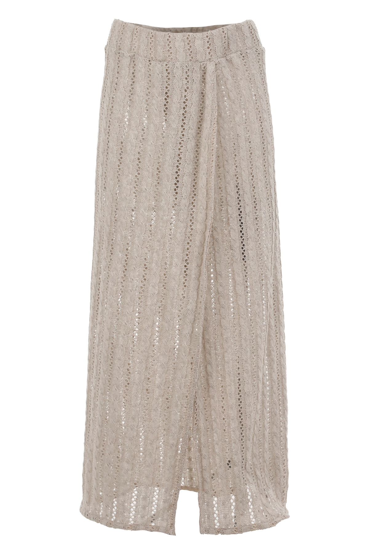 Falda Tejida Gris Olivia