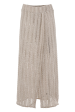 Falda Tejida Gris Olivia