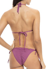 Panty de Amarre Púrpura Retro Botanic