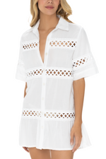 Camisa Marfíl Seashells