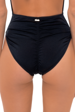 Sparkly Black Shaping One Piece