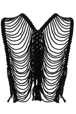 Crop Top Negro Sunrises