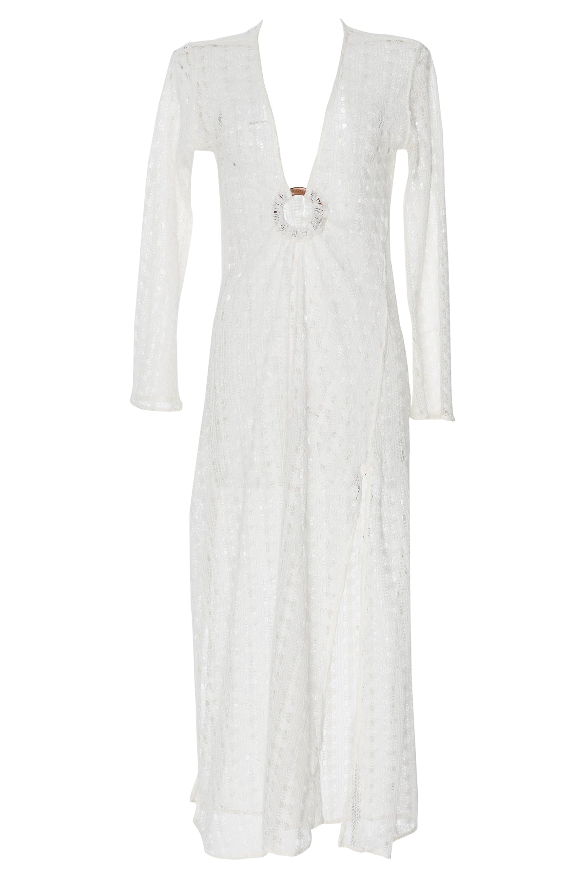 Vestido Largo Marfil Turín