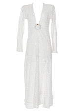 Vestido Largo Marfil Turín