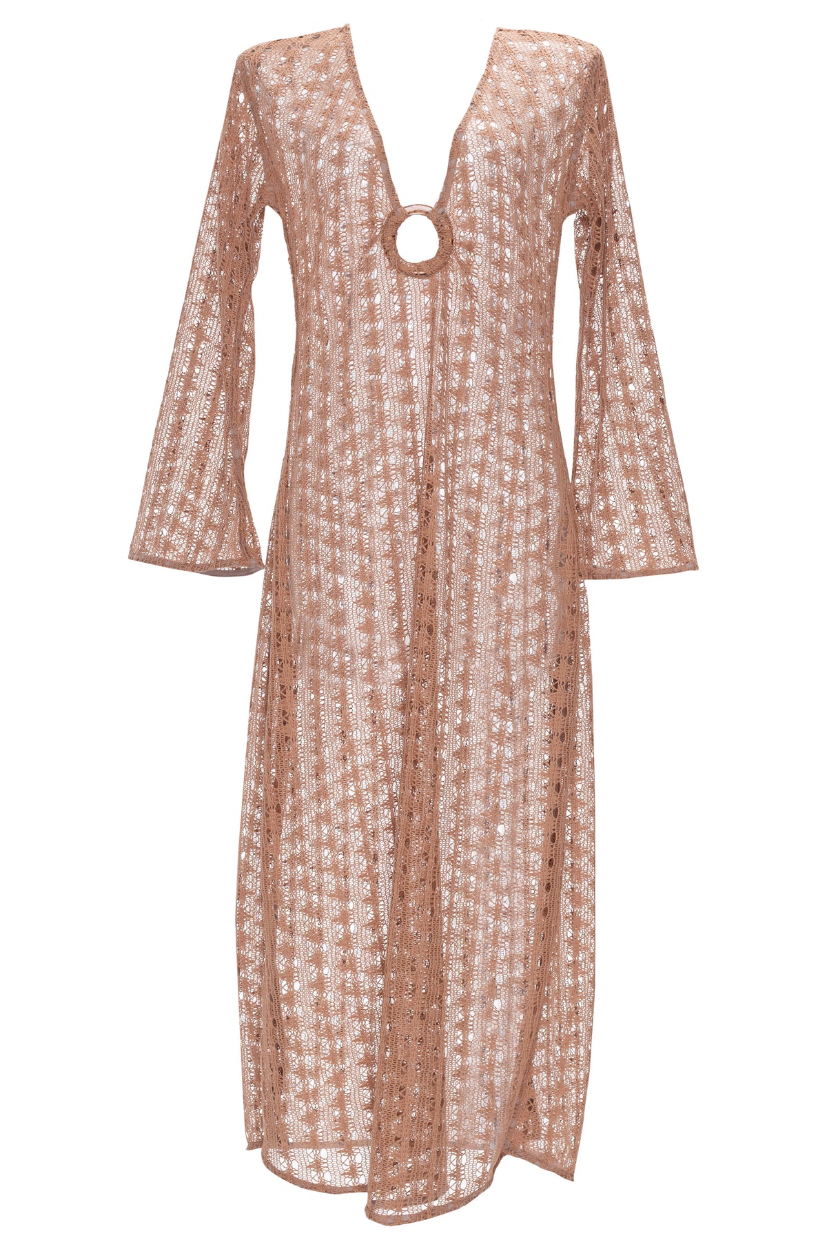 Vestido Largo Café Turín