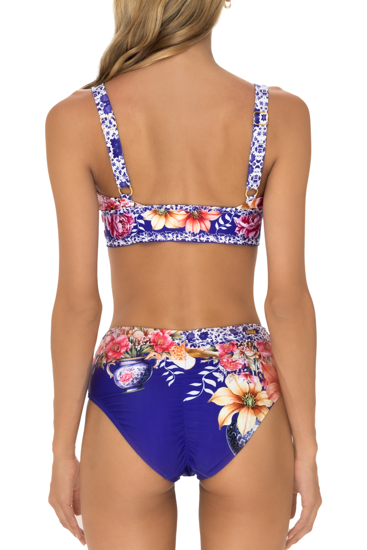 Panty Tiro alto Bicolor Victoriana