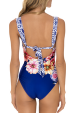 Entero Con Control de abdomen Bicolor Victoriana