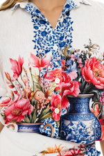 CamisaEstampada Victoriana