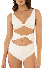 Entero Trikini Marfil Violet