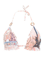 Top Triángulo Reversible Retro Vibes