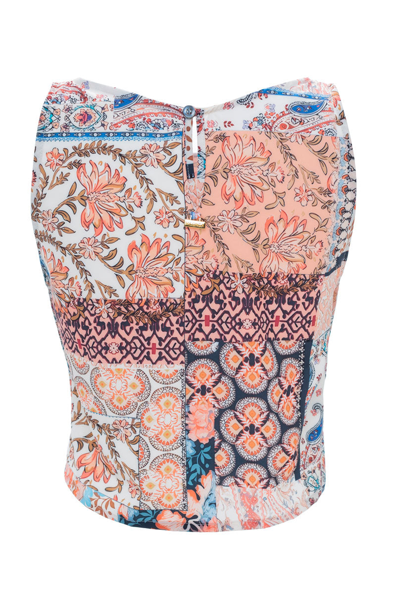 Crop Top con Aros Retro Vibes