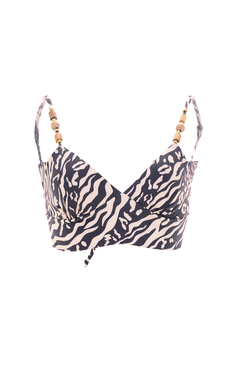 Top Bralette Triangulo Afrika