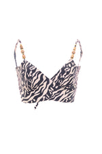 Top Bralette Triangulo Afrika